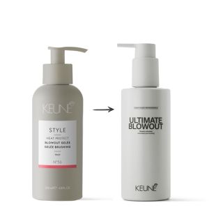 Термозащитен лосион със средна фиксация и блясък Keune Style Ultimate Blowout 200ml