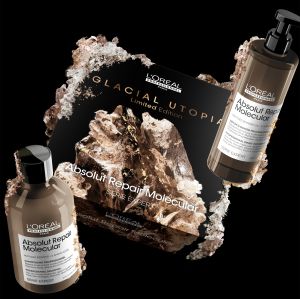 Шампоан и серум за увредена плътна коса Loreal Professionnel Absolut Repair Molecular Kit 2024