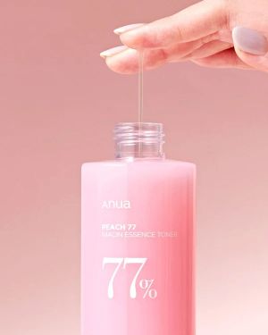 Тоник за сияйна и стъклена кожа с праскова и ниацинамид ANUA Peach 77 Niacin Essence Toner 250ml