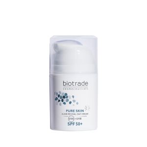 Дневен крем със слънцезащита и изравняващ ефект Biotrade Pure Skin Glow Revival Day Cream SPF 50+ 50ml