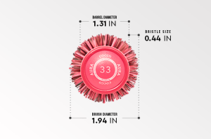 Комплект 4 професионални четки за коса COCCO AURA BRUSH SET розови