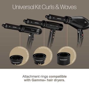 Професионален комплект за оформяне на къдрици и вълни GAMMAPIU CURLS & WAVES KIT