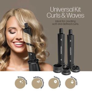 Професионален комплект за оформяне на къдрици и вълни GAMMAPIU CURLS & WAVES KIT