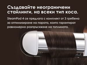 Лимитирано издание преса за коса с пара LOreal Professionnel SteamPod 4 Meteora
