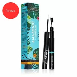 Натурален серум за укрепване, обем и растеж на вежди NuggelaSule Amazonic Eyebrows Densifier Serum Brush 2.5ml