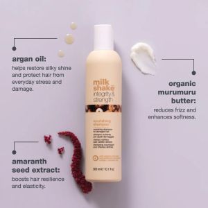 Подхранващ шампоан за суха, чуплива и цъфтяща коса milk_shake  Integrity & Strength Nourishing Shampoo 300ml