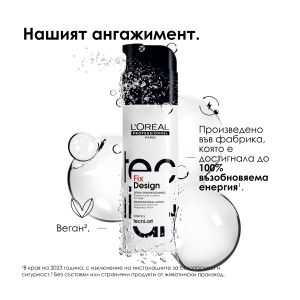 Спрей за локално оформяне на прическата със силна фиксация L'Oreal Professionnel Tecni Art Fix Design 200ml