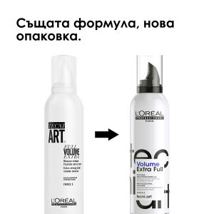 Пяна за супер обем и силна фиксация Loreal Tecni Art Full Volume Extra Mousse 250ml