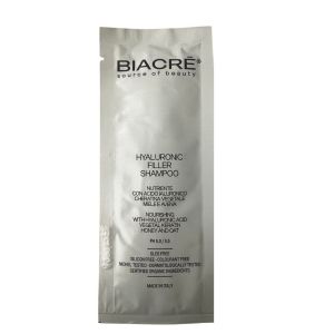 Хидратиращ шампоан с хиалуронова киселина за всеки тип коса Biacre Hyaluronic Filler Shampoo 10ml