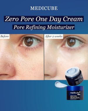 Балансиращ крем за стягане на порите и изглаждане на кожата Medicube Zero Pore One Day Cream 50ml