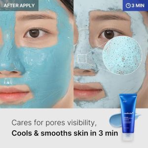 Детокс маска против пори и черни точки с глина + AHA + BHA + PHA Medicube Zero Pore Blackhead Mud Mask 100g
