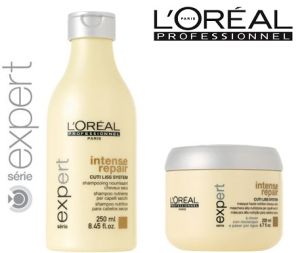 Комплект интензивно подхранващи шампоан и маска за много суха коса L`Oreal Professionnel - Intense Repair 250+200 мл.