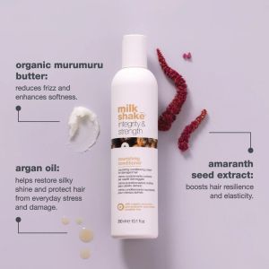 Подхранващ комплект от шампоан и балсам с масло мурумуру milk_shake Integrity 2Х300мл