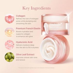 Колагенов крем за изглаждане, уплътняване и хидратиране на кожата Medicube Triple Collagen Cream 4.0 50ml