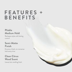 Стилизиращ крем със средна фиксация и полу-матов финиш за мъже Paul Mitchell Mitch Clean Cut 85g
