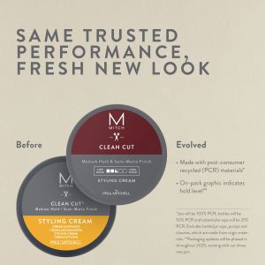 Стилизиращ крем със средна фиксация и полу-матов финиш за мъже Paul Mitchell Mitch Clean Cut 85g