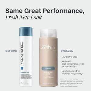 Лек шампоан за фина и химически третирана коса Paul Mitchell Shampoo One 300ml