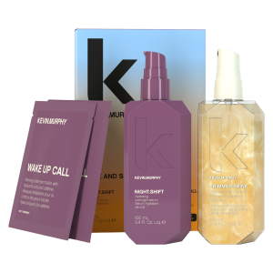 Комплект Ден и Нощ блясък, хидратация и възстановяване за косата Kevin Murphy Rise and Shine Kit