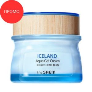 ПРОМО - Хидратиращ крем-гел за лице The Saem Iceland Aqua Gel Cream 60 ml