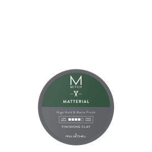 Крем глина със силна фиксация и матов финиш за мъже Paul Mitchell Mitch Matterial Clay 85g