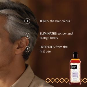 Матиращ шампоан за руса и бяла коса NuggelaSule Nº3 Silver Premium Shampoo 250ml