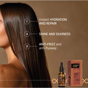 Мултифункционално олио за копринена коса Nuggela & Sule Amber Hair Oil 30ml