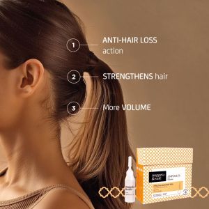Ампули против косопад с гликоген NuggelaSule Effective Anti-Hair Loss Ampoules 4x10ml