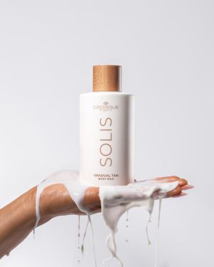 Натурално автобронзиращо мляко за тяло Cocosolis SOLIS Gradual Tan Body Milk 200ml