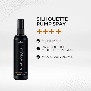 Професионален спрей за коса със супер силна фиксация Schwarzkopf Professional Silhouette Pump Spray Super Hold 200ml