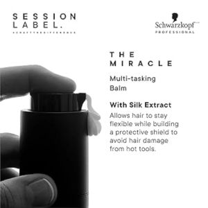 Мултифункционален балсам за стайлинг, гладкост и контрол Schwarzkopf Professional Session Label The Miracle Multi-Tasking Balm 50ml