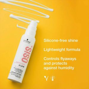 Серум за блясък и контрол на хвърчащата коса Schwarzkopf Professional OSiS Glow Frizz Control & Shine Serum 50ml