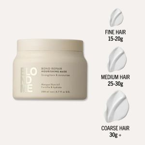 Подхранваща маска за руса, изсветлена и третирана коса Schwarzkopf Professional BLONDME Bond Repair Nourishing Mask 200ml