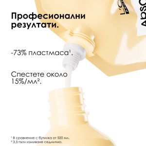 Пълнител за възстановяващ шампоан за много изтощена коса Loreal Professionnel Absolut Repair Gold Shampoo Refill 500ml