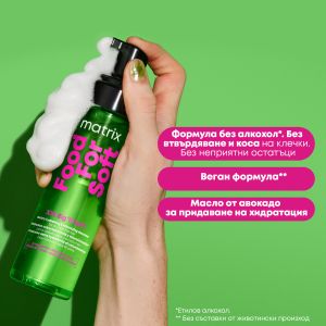 Термозащитна хидратираща мус-пяна за обем Matrix Total Results Food for Soft 200ml