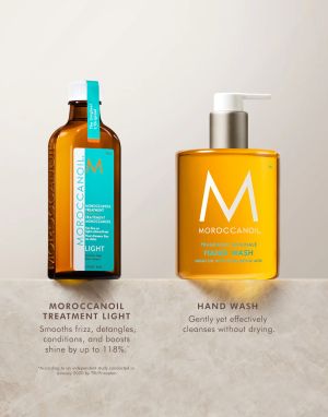 Комплект за коса и ръце с арганово масло Moroccanoil Hair & Hand Heroes Set Light 