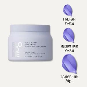 Тониращ комплект за студено руса коса Schwarzkopf Professional BlondMe Bond Repair Purple Gift Set