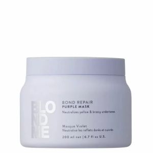 Тониращ комплект за студено руса коса Schwarzkopf Professional BlondMe Bond Repair Purple Gift Set