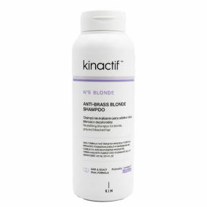 Шампоан за неутрализиране на жълти нюанси за руса коса Kin Cosmetics KinActif Blonde Anti-Brass Blonde Shampoo 300ml 