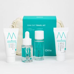 Мини комплект за проблемна и склонна към омазняване кожа Ottie Soak Out Travel Kit 4 части