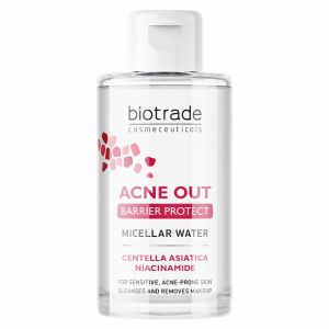 Мицеларна вода за чувствителна, мазна и склонна към акне кожа BIOTRADE Acne Out Barrier Protect Micellar Water 100ml