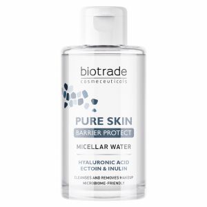 Хидратираща мицеларна вода с грижа за кожната бариера и микробиома BIOTRADE Pure Skin Barrier Protect Micellar Water 100ml