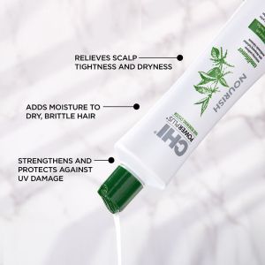 Балсам за подхранване и заздравяване на изтъняваща коса CHI Power Plus Nourish Conditioner 355ml