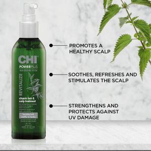 Лосион за стимулиране на скалпа и ревитализиране на косата CHI Power Plus Revitalize Hair&Scalp Treatment 104ml