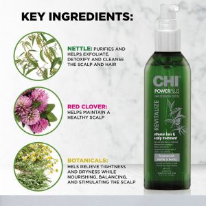 Лосион за стимулиране на скалпа и ревитализиране на косата CHI Power Plus Revitalize Hair&Scalp Treatment 104ml