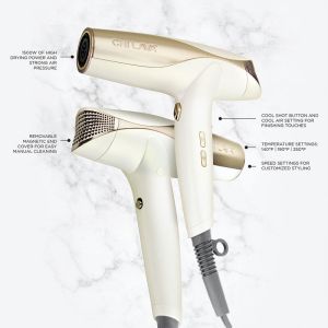 Професионален сешоар с йонна и вулканична технология 1500W CHI LAVA PRO Turbo Hair Dryer