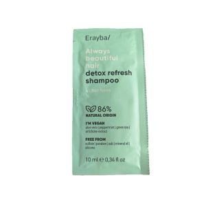 Детоксикиращ шампоан за всеки тип коса Erayba ABH Detox Refresh Shampoo 10ml
