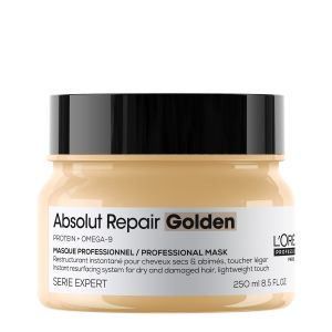 Златна възстановяваща маска за много изтощена тънка коса Loreal Professionnel Absolut Repair Gold Mask 250ml
