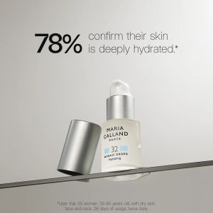 Бустер за интензивна хидратация с 4 вида хиалуронова киселина Maria Galland 32 Mosaic Drops Hydrating 15ml