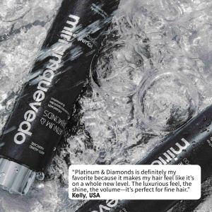 Възстановяващ балсам за обем и диамантен блясък за фина коса Miriam Quevedo Platinum & Diamonds Volume Conditioner 250ml