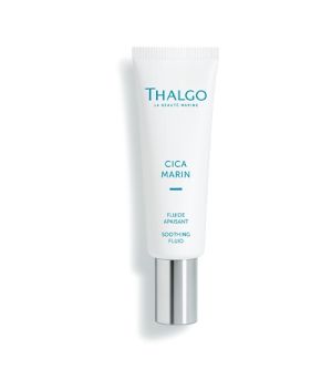 Успокояващ и хидратиращ флуид за чувствителна и реактивна кожа Thalgo Cica Marin Soothing Fluid 50ml